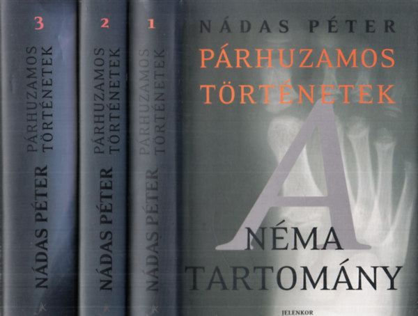 Nádas Péter: Párhuzamos történetek 1-3. - A néma tartomány + Az éjszaka legmélyén + Szabadság lélegzete (3 mű)