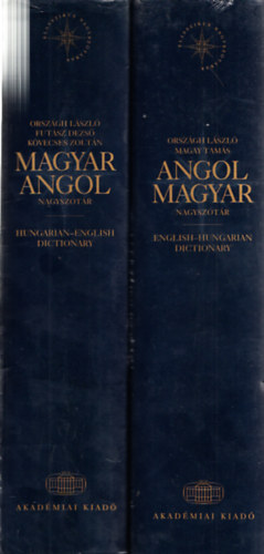 Országh-Magay-Futász-Kövecses: Angol magyar, magyar-angol nagyszótár I-II.