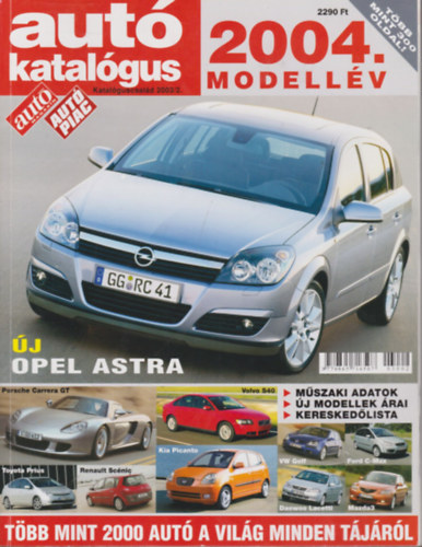 : Autó katalógus (Katalóguscsalád 2003/2) 2004. modellév