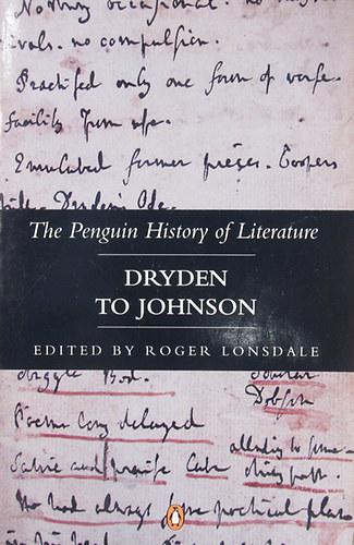 Roger Lonsdale (Edit.): Dryden to Johnson