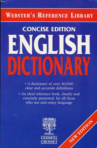 : Concise Edition English Dictionary