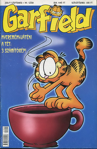 : Garfield 2001/9. (141. szám)