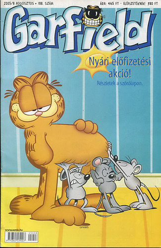 : Garfield (2005/8) - 188. szám
