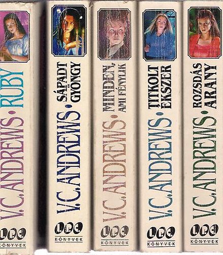 Virginia C. Andrews: Landry-eposz 1-5. (1.Ruby 2.Sápadt gyöngy 3.Minden, ami fénylik 4.Titkolt ékszer 5.Rozsdás arany)