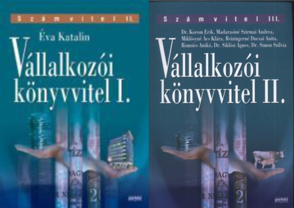 Éva Katalin-Korom Erik-Madarasiné: Vállalkozói könyvvitel I-II.