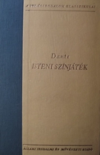 Dante Alighieri: Isteni színjáték