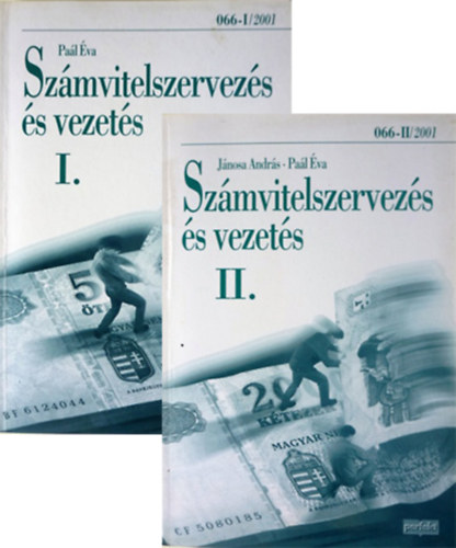 Jánosa-Paál: Számvitelszervezés és vezetés I-II.