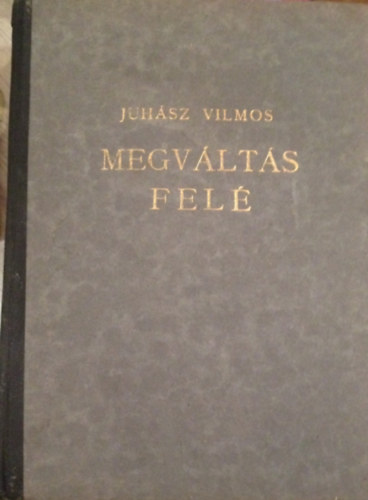 Juhász Vilmos: Megváltás felé (új vallástörténet)