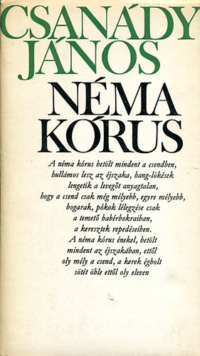 Csanády János: Néma Kórus