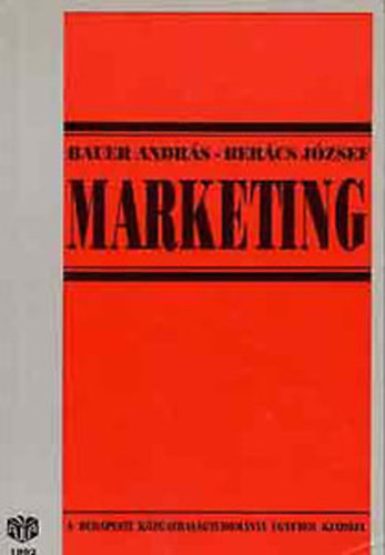 Bauer András-Berkács József: Marketing