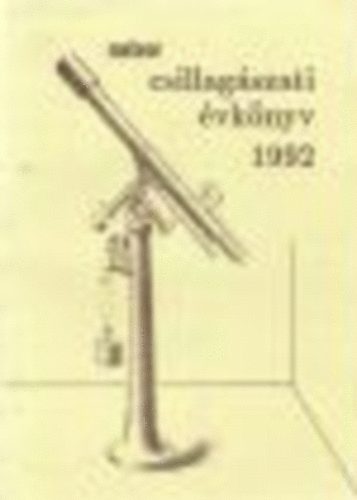 Holl A.-Mizser A.-Taracsák G.: Meteor csillagászati évkönyv 1992