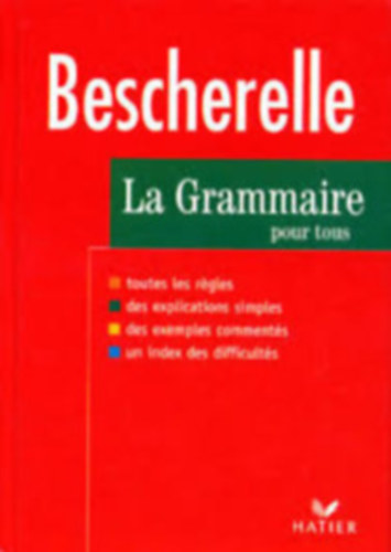 : Le Nouveau Bescherelle. La grammaire pour tous - Dictionnaire de la grammaire francaise en 27 chapitres