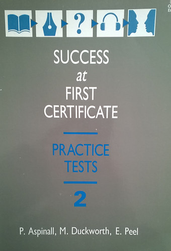 Aspinall-Duckworth-Peel: Success at first certificate practice tests 2