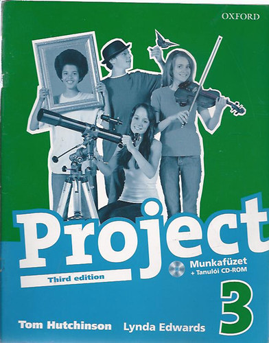 Tom Hutchinson; Linda Edwards: Project 3.- Munkafüzet + tanulói CD-ROM