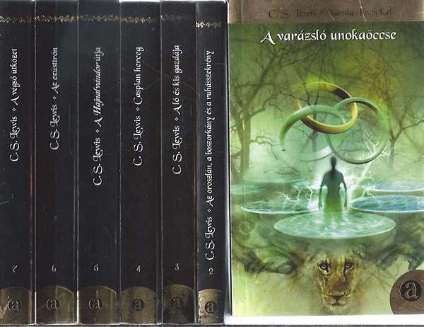 C.S Lewis: Narnia krónikái 1-7. (A varázsló unokaöccse + Az oroszlán, a boszorkány és a ruhásszekrény + A ló és kis gazdája + Caspian herceg + A hajnalvándor útja + Az ezüsttrón + A végső ütközet)