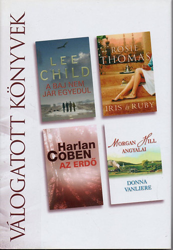 Lee Child, Rosie Thomas, Harlan Coben, Donna VanLiere: A baj nem jár egyedül • Iris és Ruby • Az erdő • Morgan Hill angyalai