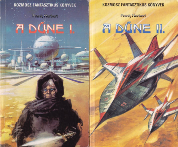 Frank Herbert, Ford.: Békés András: A Dűne 1-2. - Tudományos fantasztikus regény (Békés András fordításában; Első magyar nyelvű kiadás!)