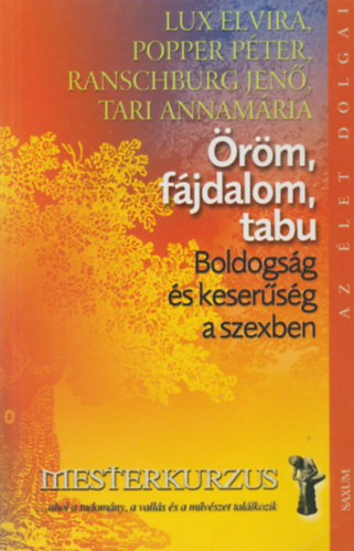 Tari Annamária; Popper Péter; Lux Elvira; Dr. Ranschburg Jenő: Öröm, fájdalom, tabu - Boldogság és keserűség a szexben