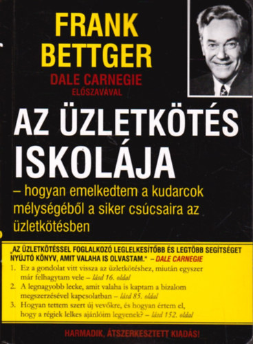 Frank Bettger: Az üzletkötés iskolája