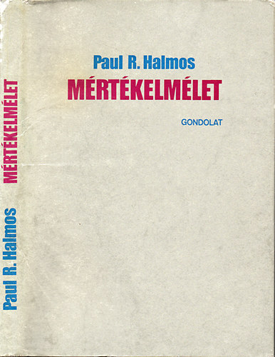 Paul R. Halmos: Mértékelmélet