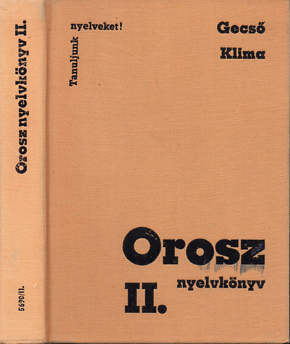 Gecső Sándor, Klima László: Orosz nyelvkönyv II.