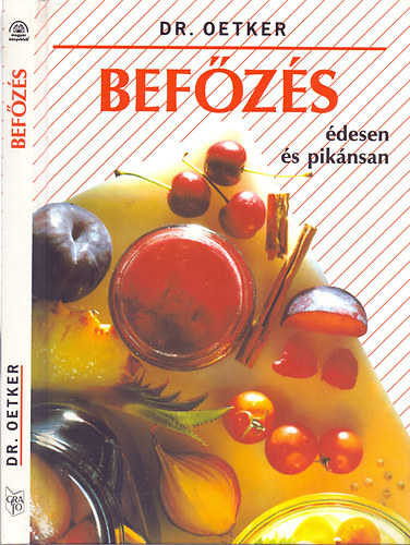 : Dr. Oetker - Befőzés édesen és pikánsan
