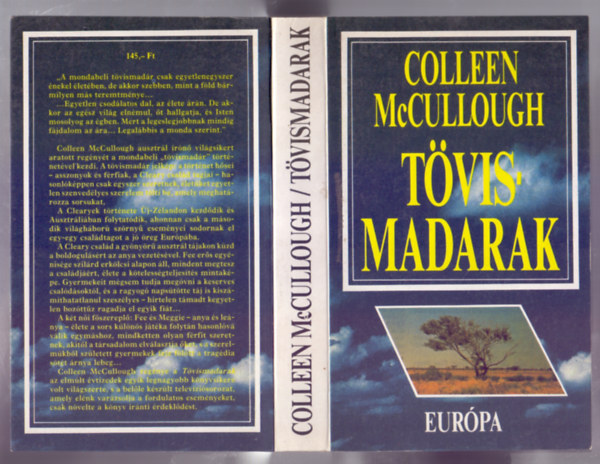 Colleen McCullough: Tövis-madarak (A Clearyek története)