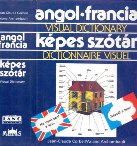 Jean-Claude Barreau: Angol-Francia képes szótár (Visual dictionary)