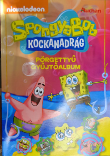 : SpongyaBob Kockanadrág pörgettyű gyűjtőalbum