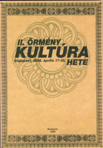 : II. Örmény Kultúra Hete