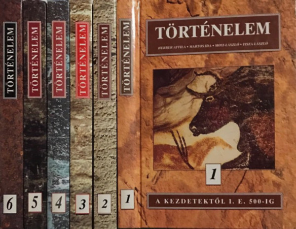 Herber-Martos-Moss-Tisza: Történelem 1-6.