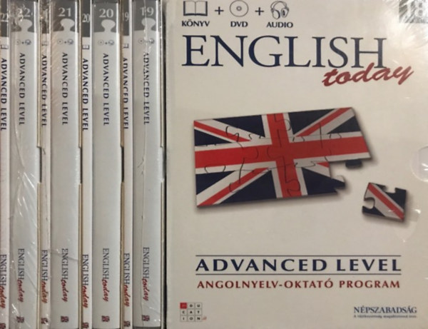 : English today 18-22 - Advanced level 1-5. (könyv+DVD+audio)