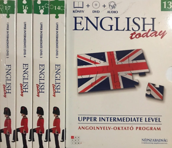 : English today 13-17. - Upper intermediate level 1-5. (könyv+DVD+audio)