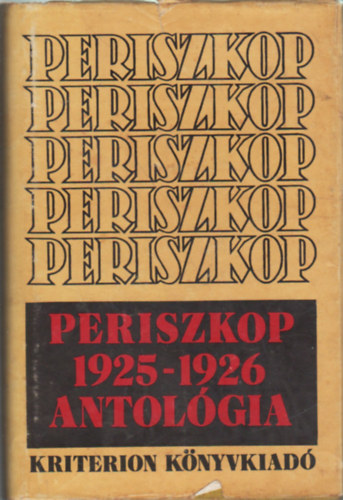 : Periszkop 1925-1926 ANTOLOGIA