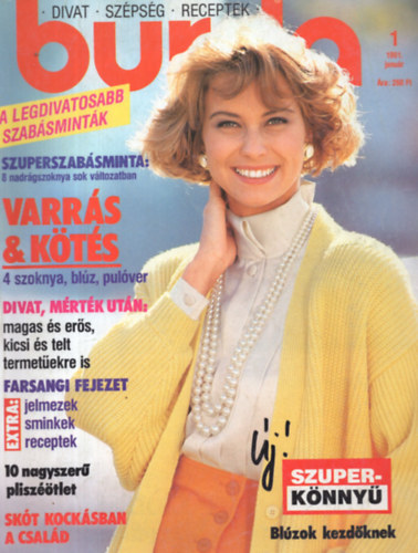 ismeretlen: Burda - 1991. január