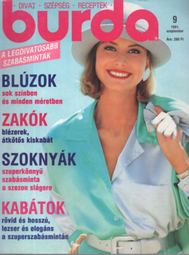 ismeretlen: Burda 1991. szeptember