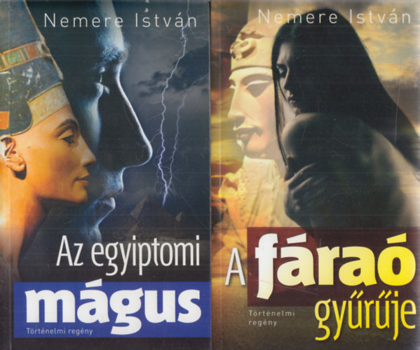 Nemere István: Az egyiptomi mágus + A fáraó gyűrűje (2 mű)