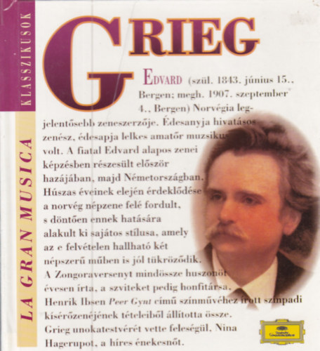 : Edvard Grieg (1843-1907) - La Gran Musica