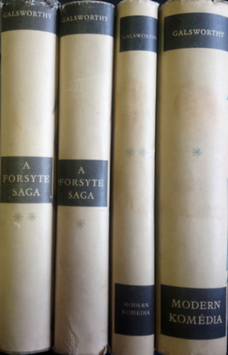 John Galsworthy: A Forsyte Saga I-II. - Modern komédia I-II.