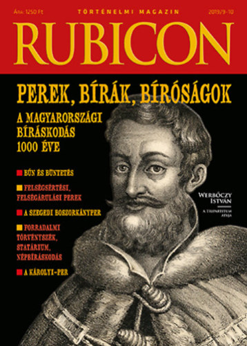 : Rubicon - Perek, bírák, bíróságok - 2019/9-10.
