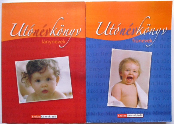Több szerző: Utónévkönyv - Lánynevek + Fiúnevek
