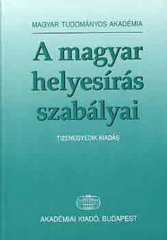 : A magyar helyesírás szabályai