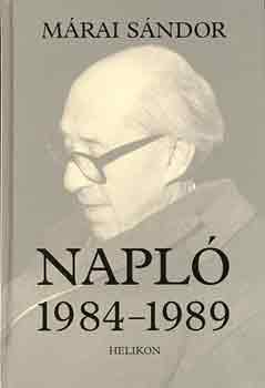 Márai Sándor: Napló 1984-1989