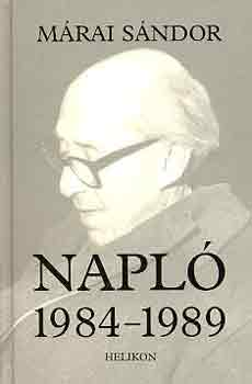 Márai Sándor: Napló (1984-1989)