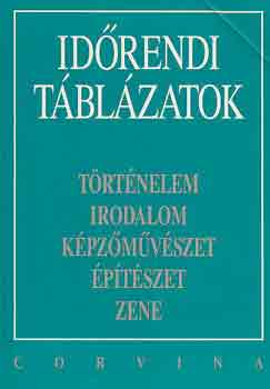 K. Bende Ildikó: Időrendi táblázatok (történelem, irodalom, képzőműv.,építészet, zene)