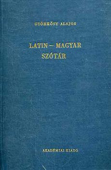 Györkösy Alajos: Latin-magyar szótár