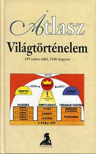 Hilgemann, Kinder: Atlasz - Világtörténelem - 249 színes oldal, 5580 tárgyszó