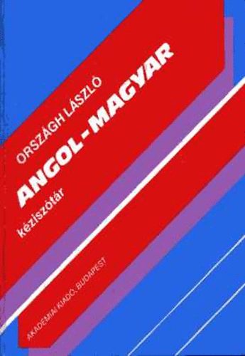 Országh László: Angol-magyar kéziszótár
