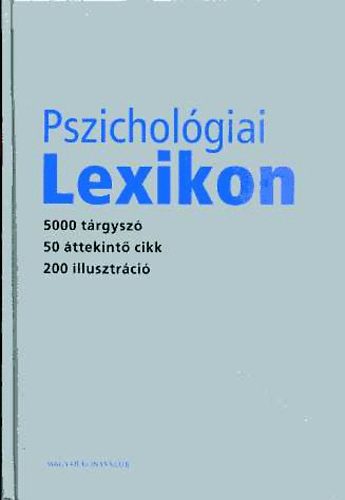 Magyar Könyvklub: Pszichológiai lexikon