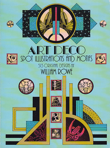 William Rowe: Art deco: Spot illustrations and motifs